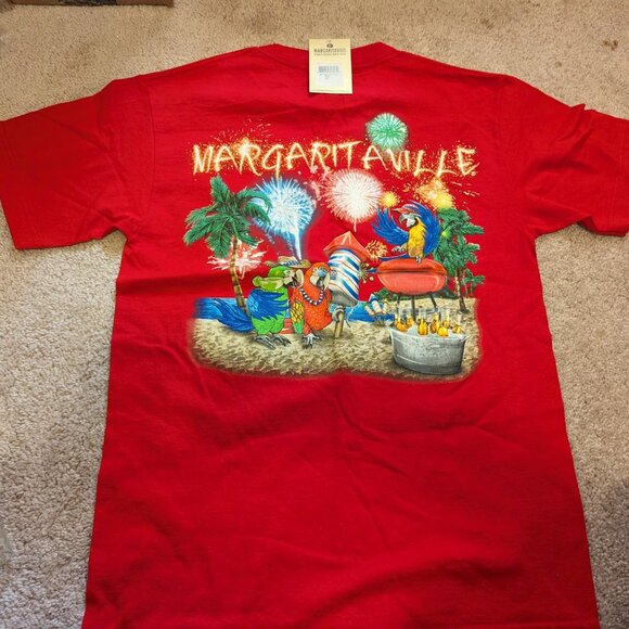 Margaritaville Fireworks T-Shirt NWT size Small - Picture 1 of 3